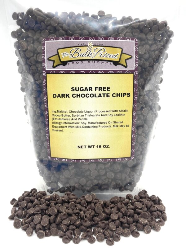 sugar free dark chocolate chips