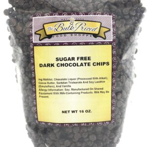sugar free dark chocolate chips