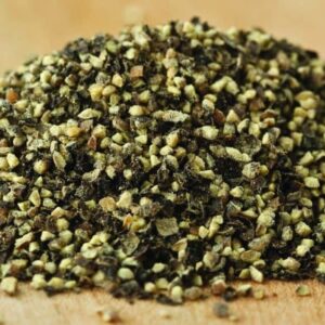 coarse black pepper