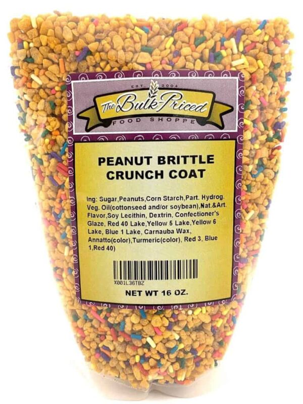 peanut brittle crunch coat