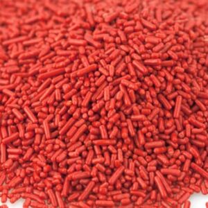 jimmies red (4 oz.)