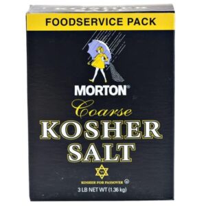 kosher coarse salt 3lbs.