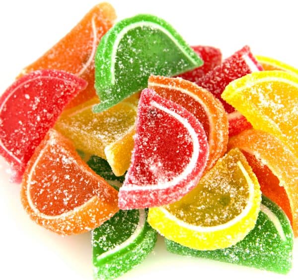 Cavalier Candies Fruit Slices Blueberry Flavor Jelly Candy 1 Pound...
