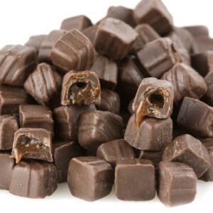 mini milk chocolate sea salt caramels