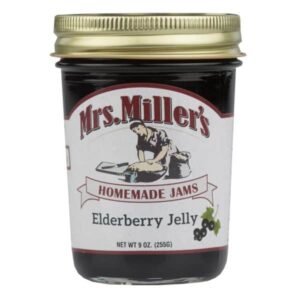mrs. miller's elderberry jelly 9 oz.