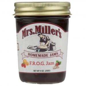 mrs. miller's f.r.o.g. jam 9 oz.