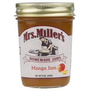 mrs. miller's mango jam 9 oz.