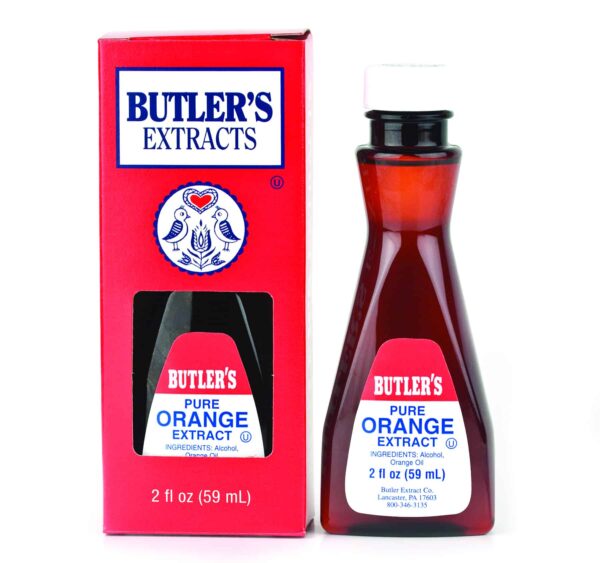 Butler Pure Orange Extract 2 oz. -0