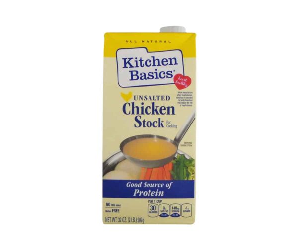 Unsalted Chicken Stock - 32 oz.-0