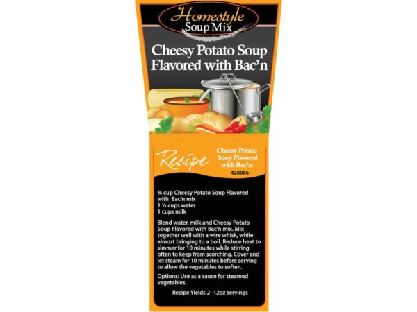 Cheesy Bacon Potato Soup-0