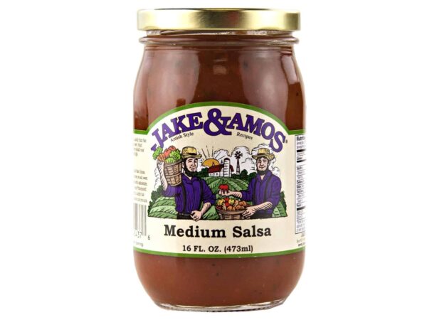 Jake & Amos Medium Salsa - 16 oz. -0