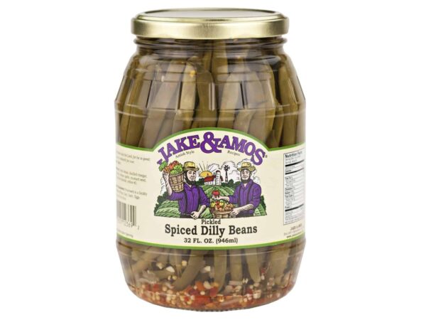 Jake & Amos Spiced Dilly Beans - 32 oz. -0