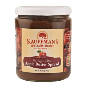 Apple Butter w/ Sugar No Spice 17 oz. -0
