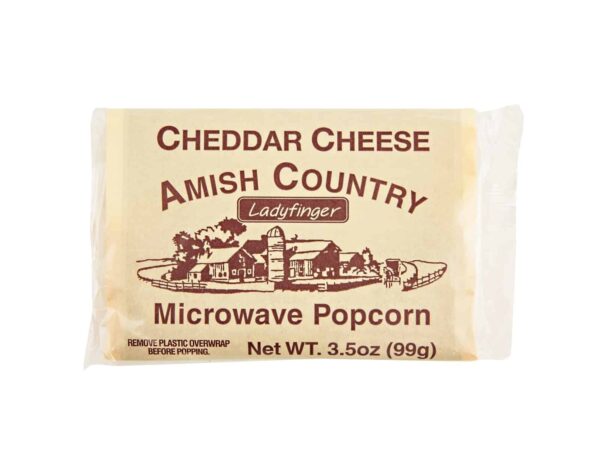 Amish Country Microwave Popcorn - Cheddar Cheese - 10 pack - 3.5 oz.-0
