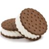 Scalloped Chocolate Ice Cream Wafers -0