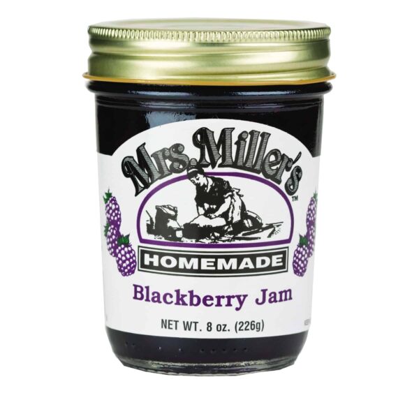Mrs. Miller's Blackberry Jam - 8 oz. -0