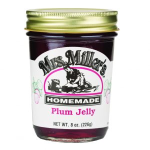 Mrs. Miller's Plum Jelly - 8 oz. -0