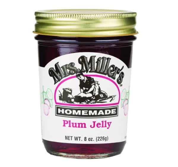 Mrs. Miller's Plum Jelly - 8 oz. -0