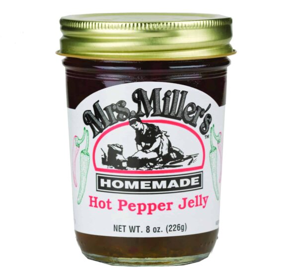 Mrs. Miller's Hot Pepper Jelly - 8 oz. -0