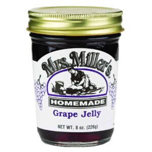 Mrs. Miller's Grape Jelly - 8 oz. -0