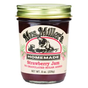 Mrs. Miller's Sugar Free Strawberry Jam - 8 oz. -0