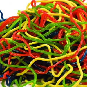 Rainbow Licorice Laces -0