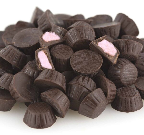 Mini Dark Chocolate Raspberry Cups -0