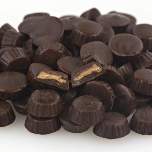 Mini Dark Chocolate Peanut Butter Cups -0