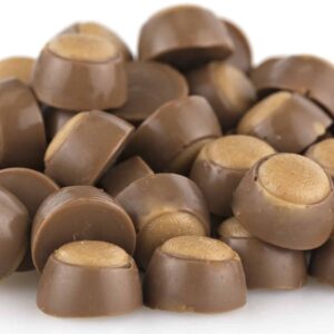 Mini Milk Chocolate Peanut Butter Buckeyes -0