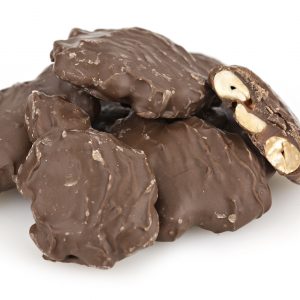 Milk Chocolate Caramel Peanut Clusters-0