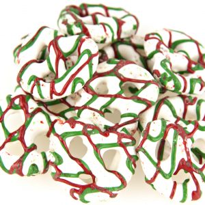 Christmas Drizzle Coated Pretzels -0
