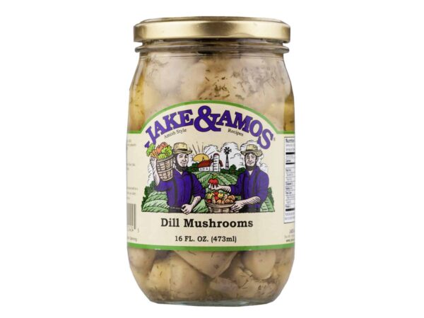 Jake & Amos Dill Mushrooms - 16 oz. -0