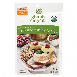Simply Organic Turkey Gravy Mix - .85 oz. -0