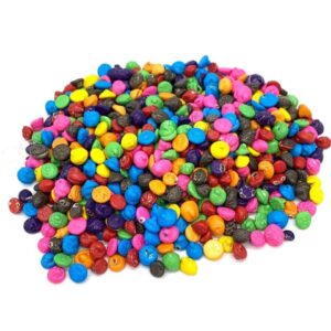 rainbow candy coated chips