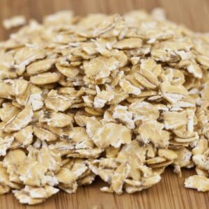 rolled wheat flakes