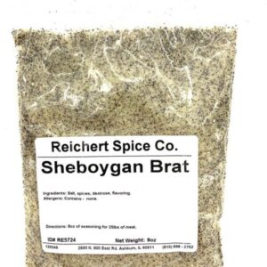 sheboygan brat 8 oz.