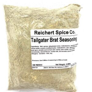 tailgater brat seasoning .88 lb.
