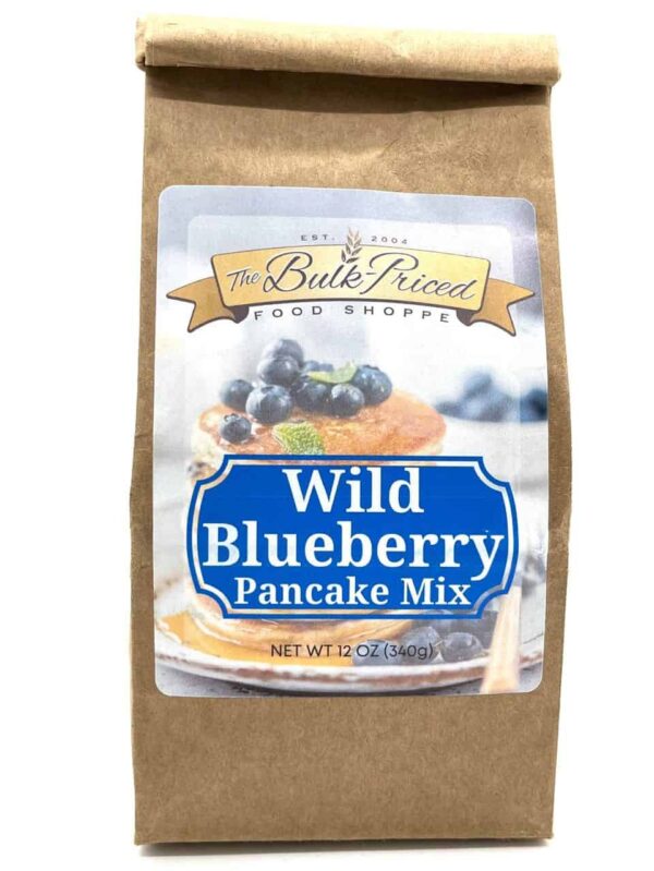 willow creek mill wild blueberry pancake mix 16 oz.