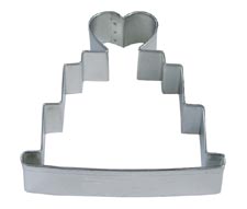 Wedding Cake Cookie Cutter 4" -0