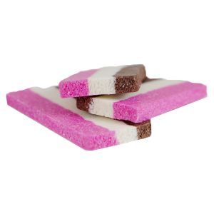 sliced coconut candy bars