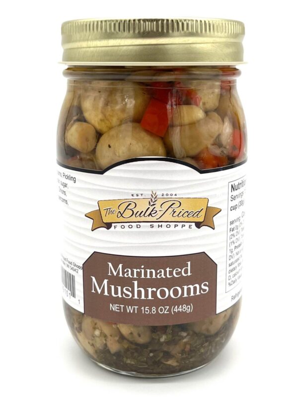 marinated mushrooms 15.8 oz.