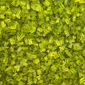 dye free green decorating sugar