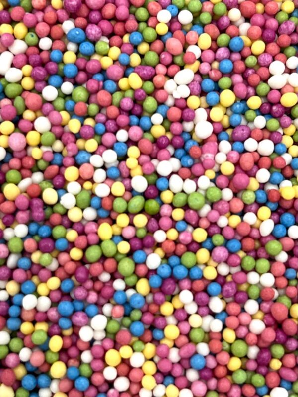 dye free rainbow nonpareils