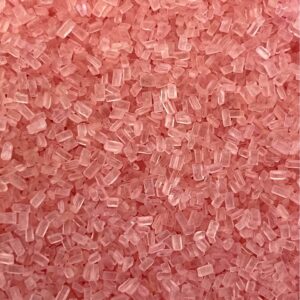 dye free pink decorating sugar