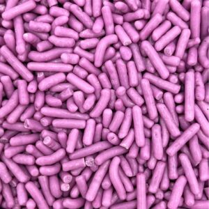 dye free purple jimmies
