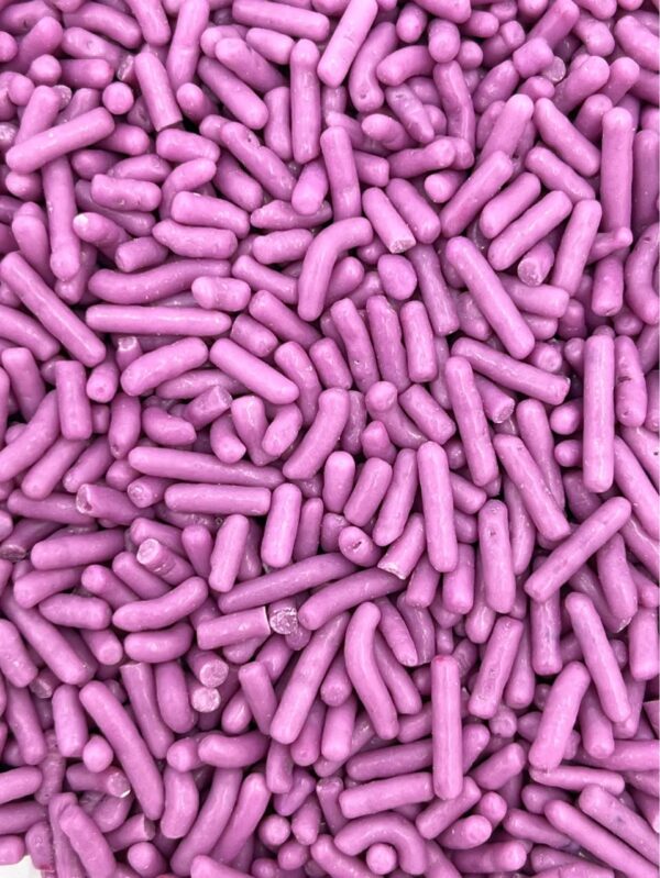 dye free purple jimmies
