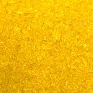 dye free yellow decorating sugar