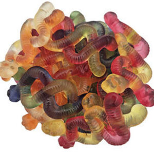 dye free gummi criss crawlers